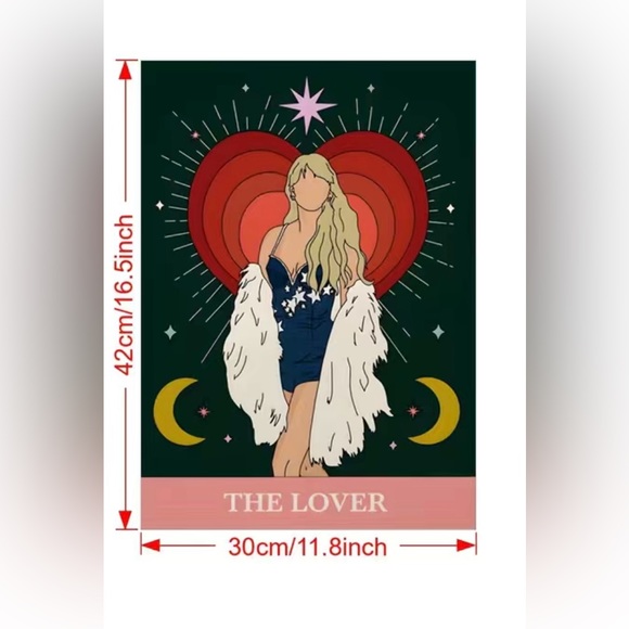 - NEW- Taylor Swift Tarot 1pc canvas art - Picture 2 of 2